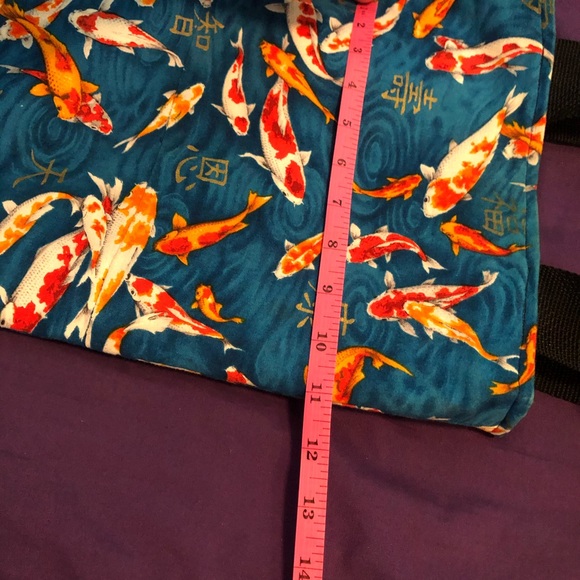 Custom Koi crossbody tote - Picture 8 of 8